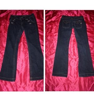 Miss Me Trouser Flare Jeans Size 26